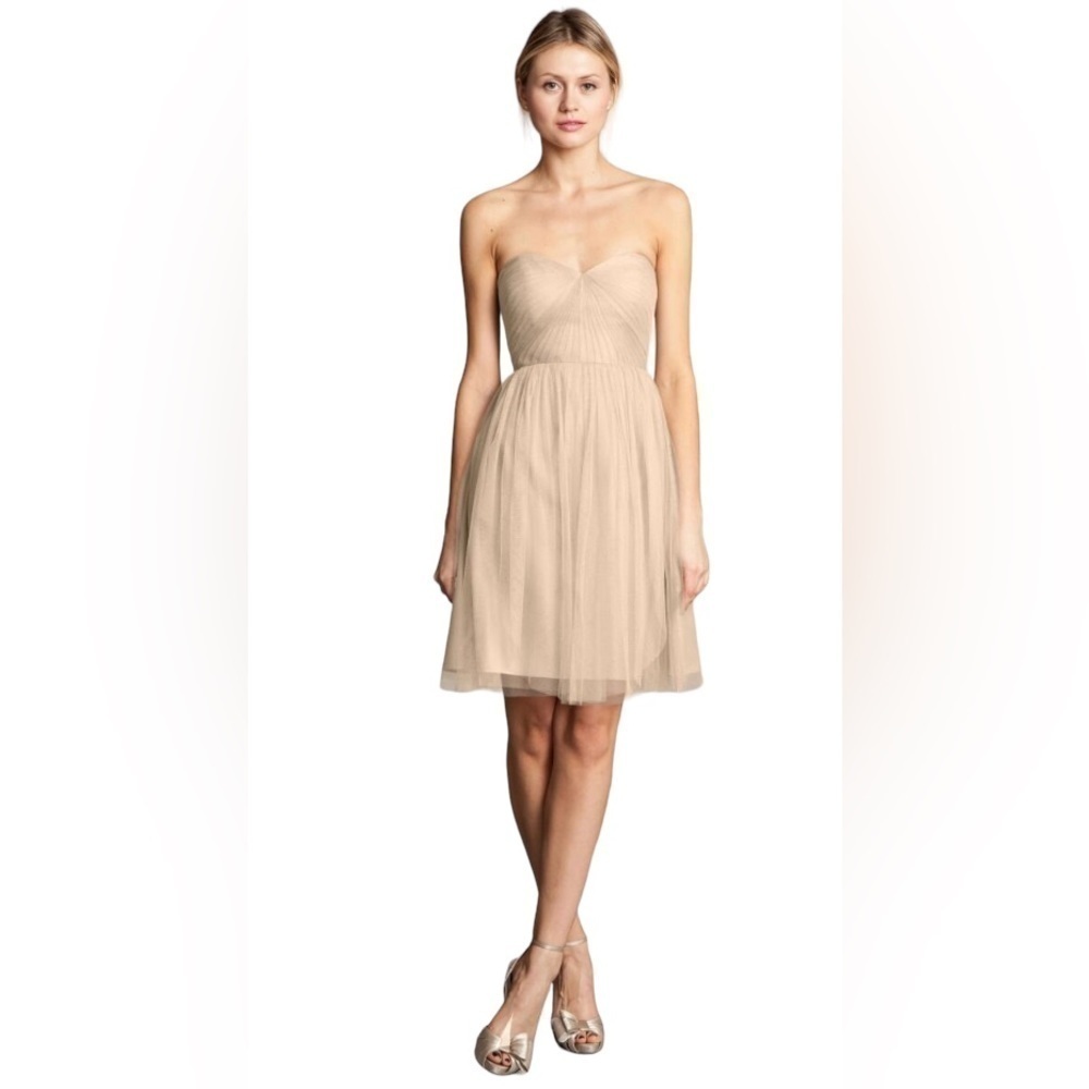 Anthropologie Jenny Yoo Wren Strapless Tulle Dress